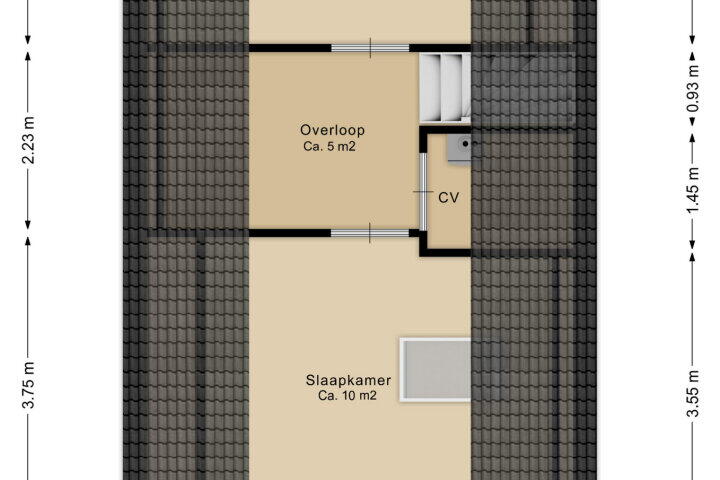 Plattegrond – Floralaan 1, Bovensmilde