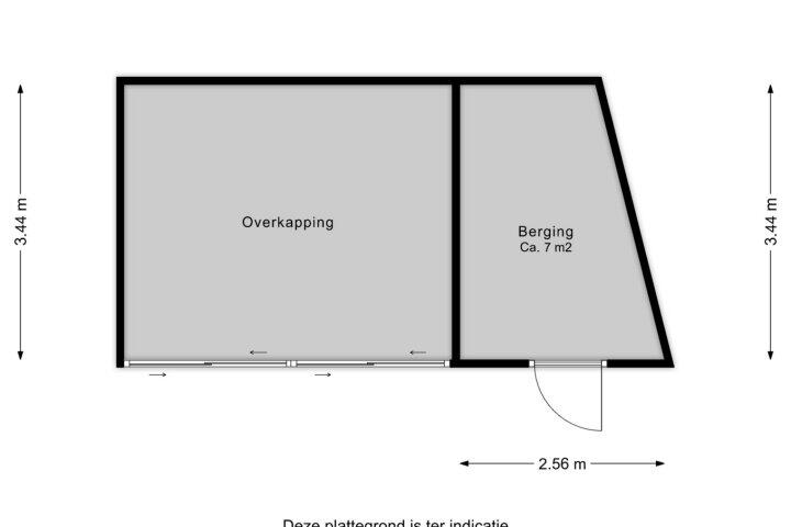 Plattegrond – Floralaan 1, Bovensmilde