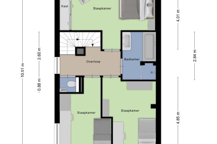 Plattegrond – Floriadepark 4, Vijfhuizen