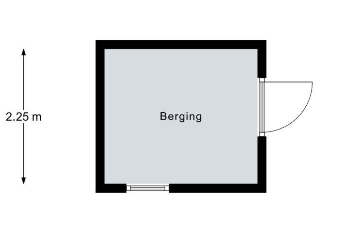 Plattegrond – Florijnstraat 53, Alkmaar