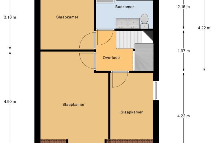 Plattegrond – F.L. Wrightstraat 27, Landgraaf