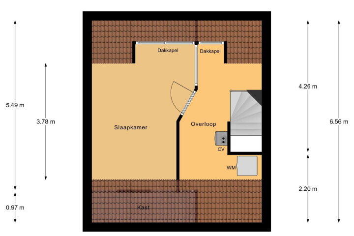 Plattegrond – F.L. Wrightstraat 27, Landgraaf