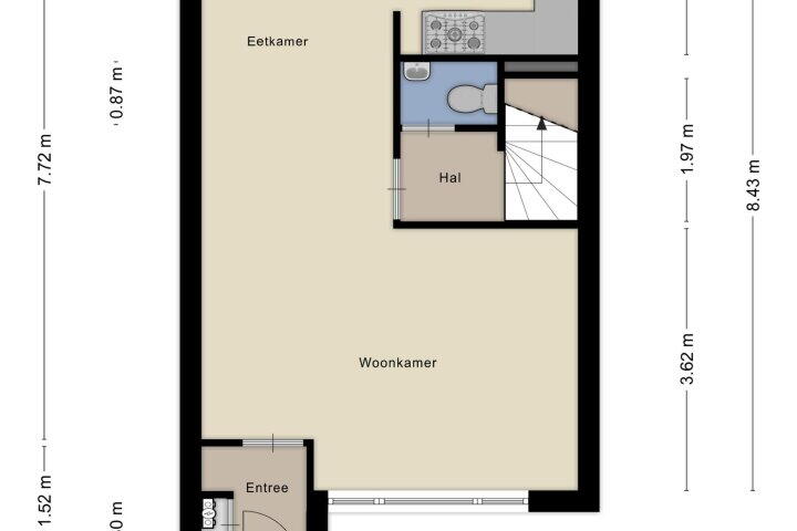 Plattegrond – Fossielenerf 132, Heerlen