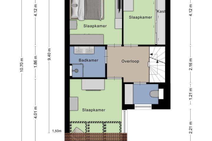 Plan – Frambozenberg 20, Roosendaal