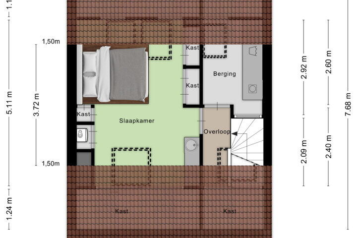 Plan – Frambozenberg 20, Roosendaal