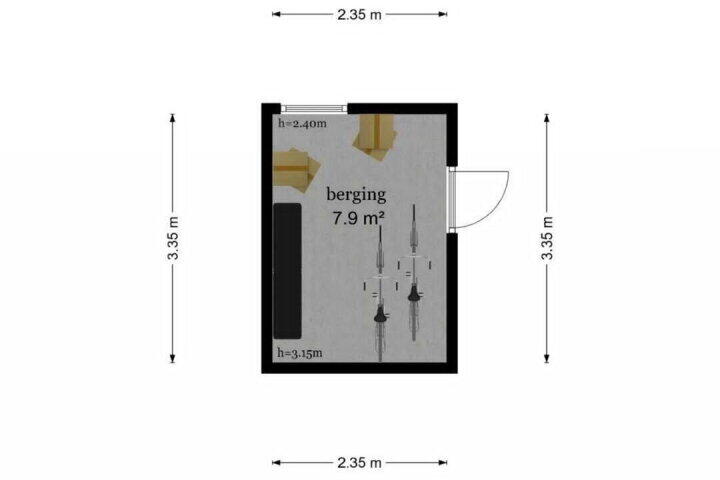 Plattegrond – Frambozengaard 43, Wijk bij Duurstede