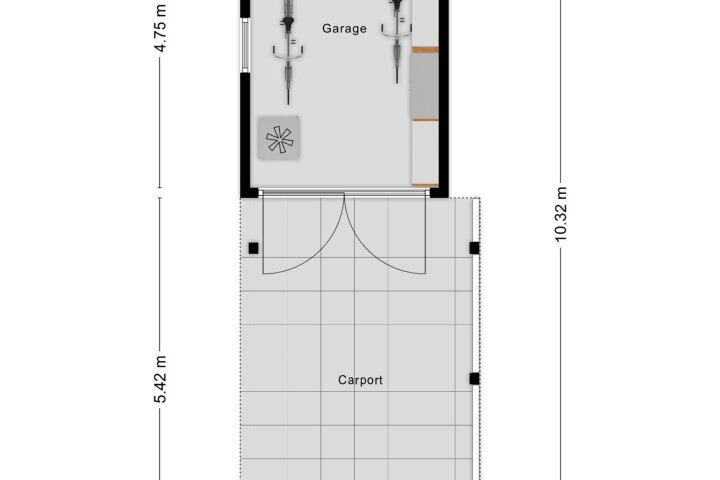 Plattegrond – Frans Halslaan 18, Roosendaal