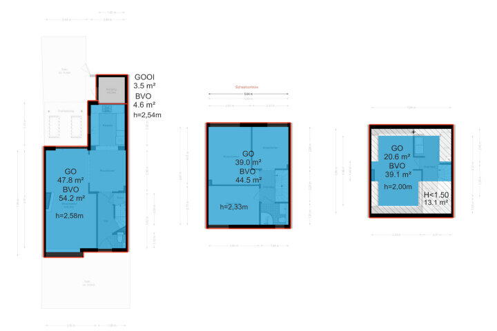 Plattegrond – Frans Halslaan 34, Amstelveen