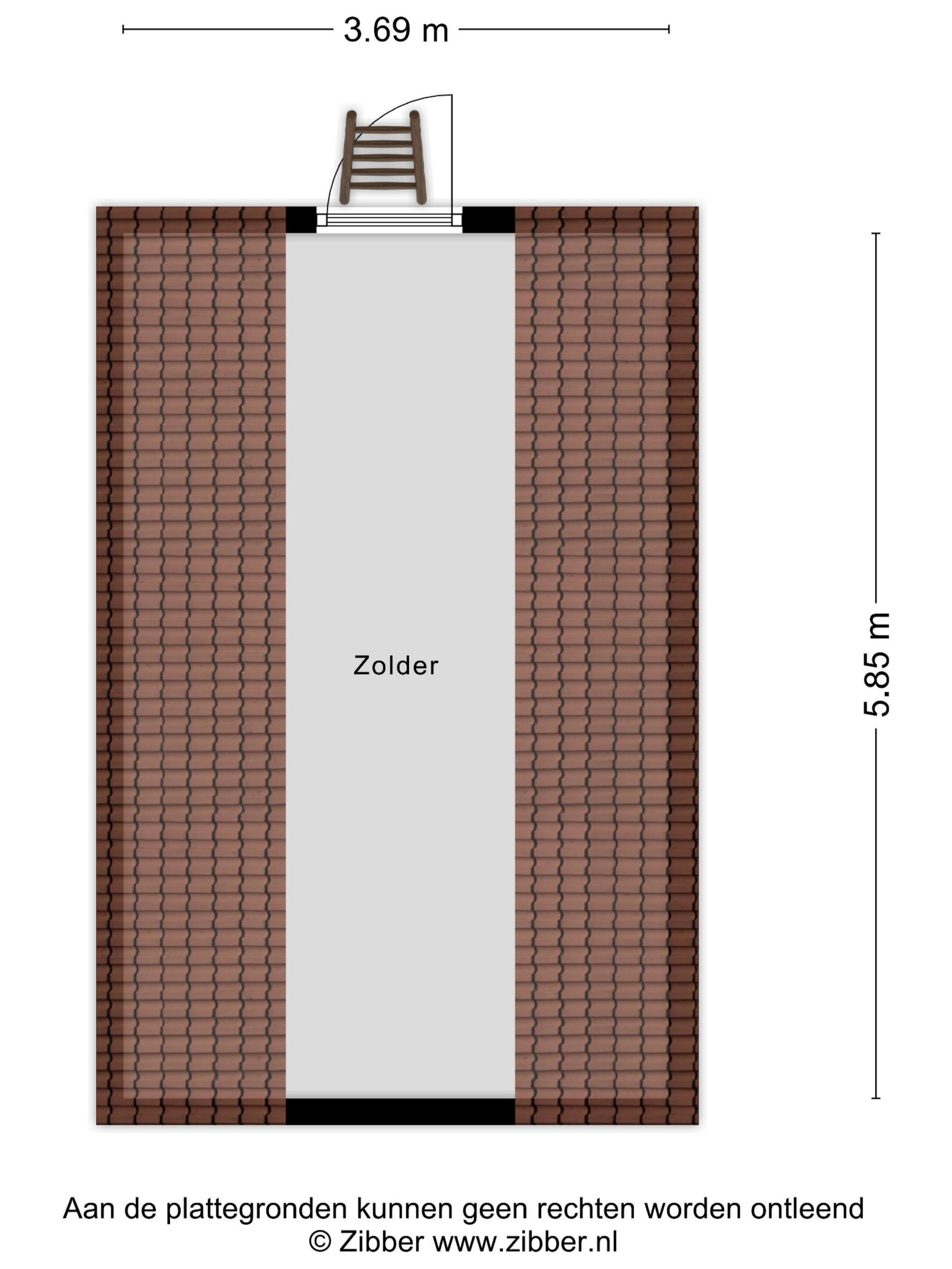 Plattegrond 5 - Frans Halsstraat 8, Vinkel (Gem. Den Bosch)