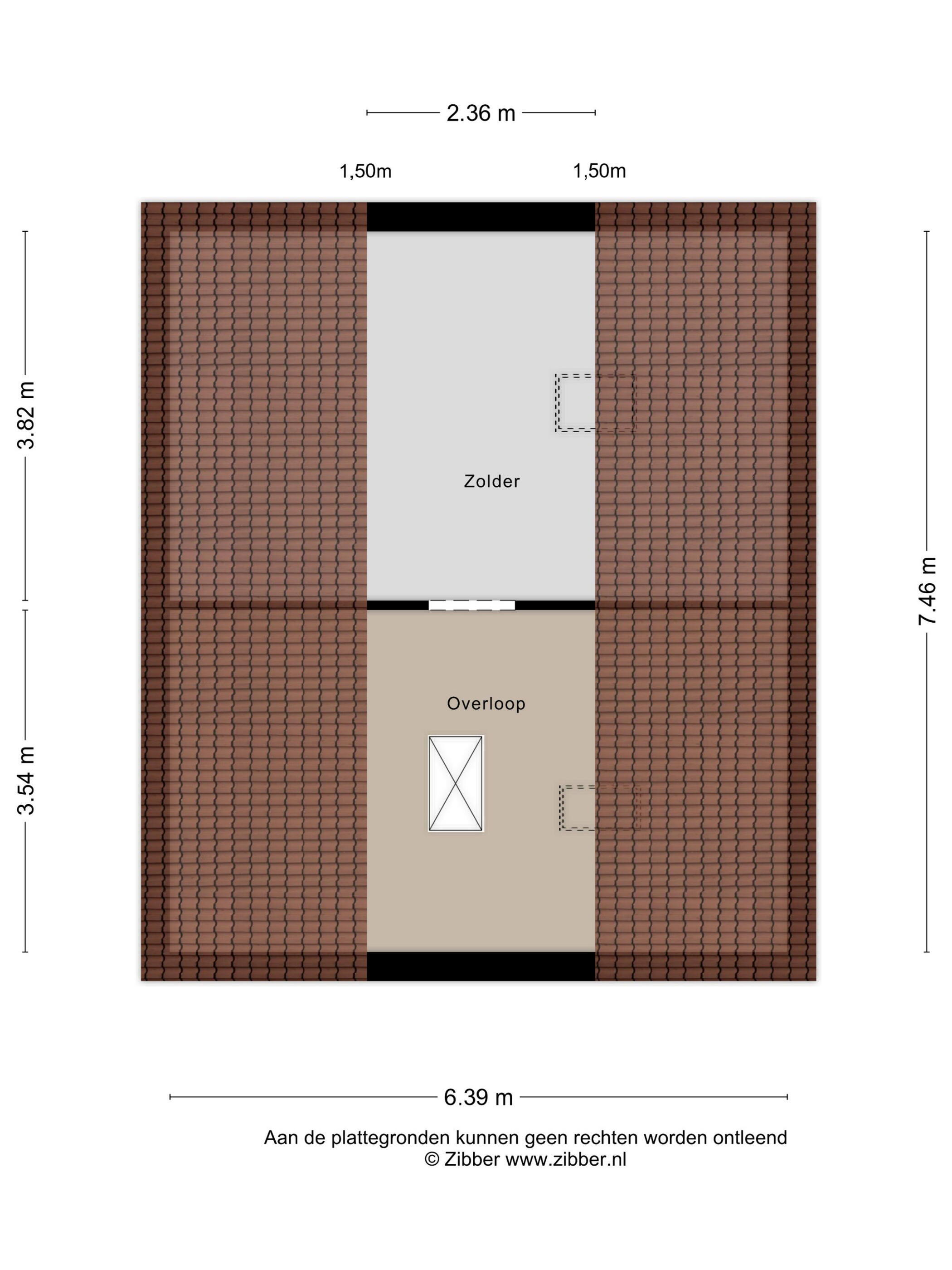 Plattegrond 3 - Frans Halsstraat 8, Vinkel (Gem. Den Bosch)