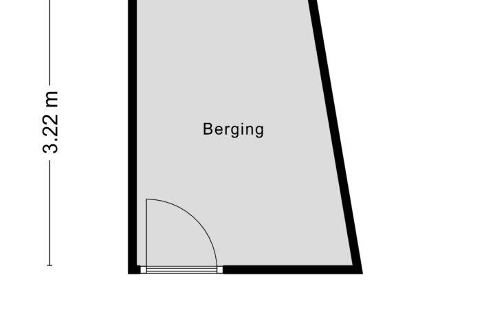 Plattegrond – Frederik Hendriklaan 58 C 06, Maastricht