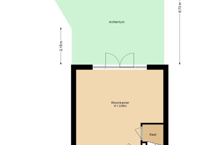 Plattegrond – Frederik Hendrik wal 1, Geertruidenberg