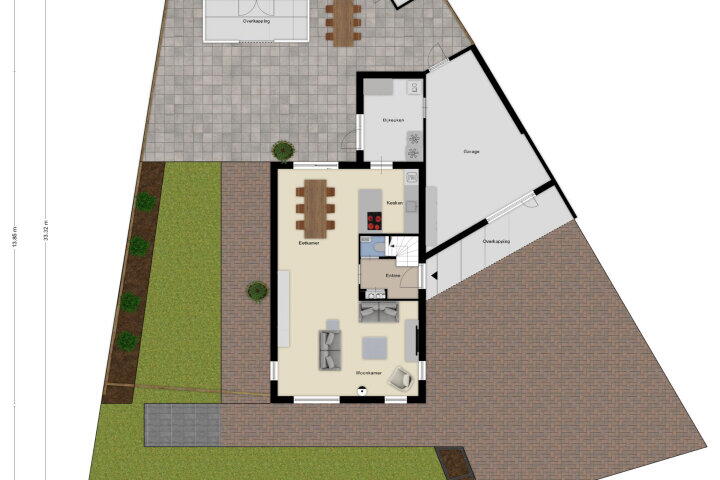 Plan – Freesiaberg 28, Roosendaal