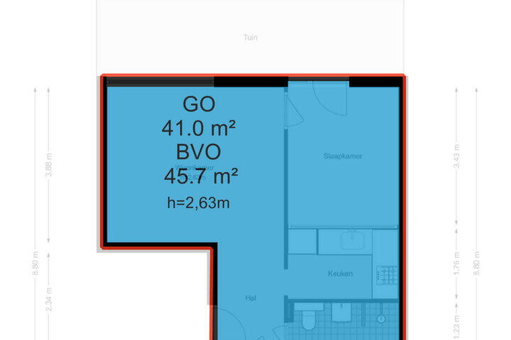 Plattegrond – Frieslandstraat 167, Amsterdam