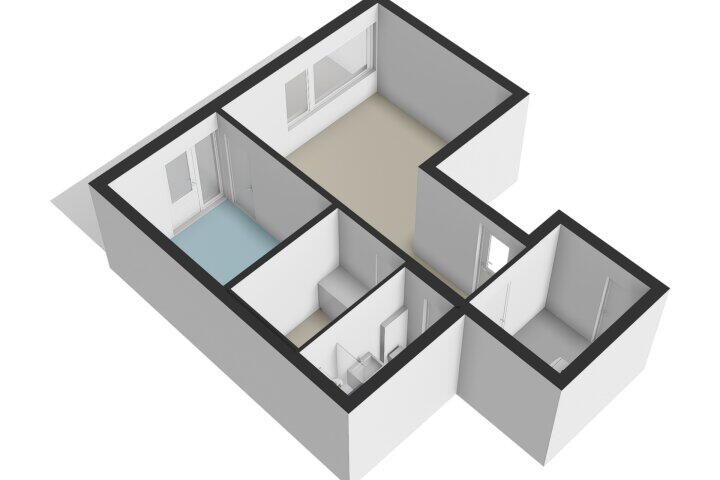 Plattegrond – Frieslandstraat 57, Amsterdam
