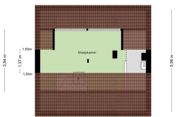 Plattegrond – Fuutstraat 17, Nijmegen