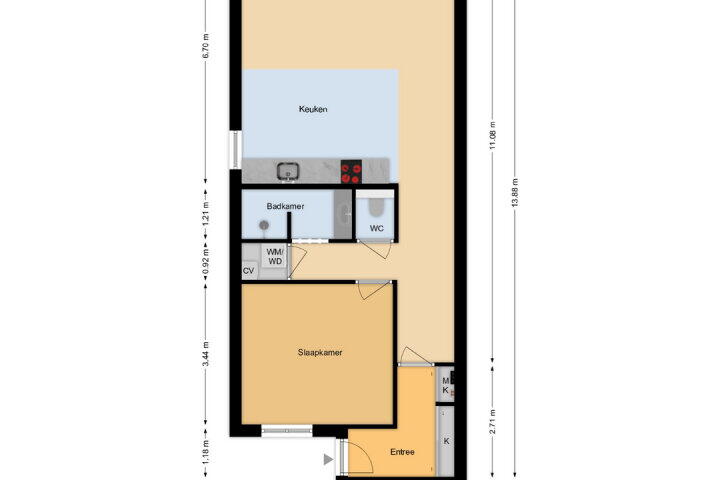 Plan – Gaardedreef 61, Zoetermeer