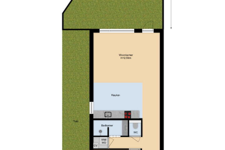 Plan – Gaardedreef 61, Zoetermeer