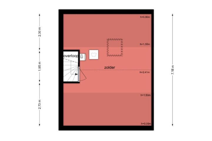 Plattegrond – Gaffeldreef 25, Doetinchem