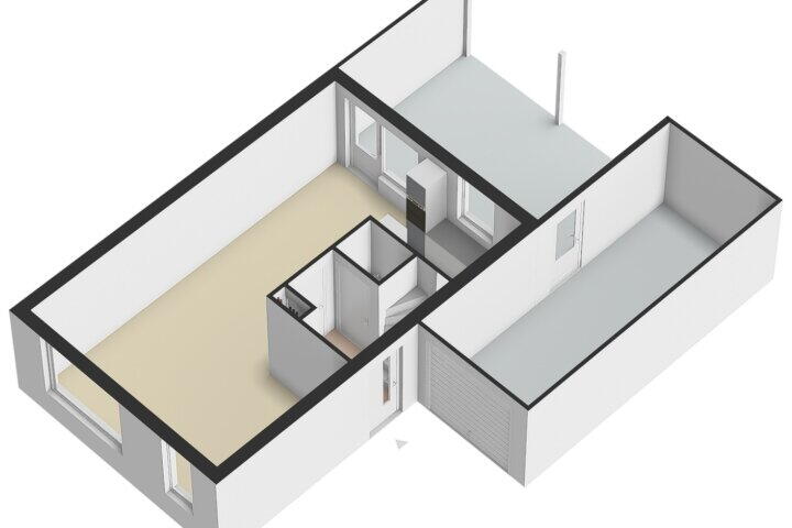 Plattegrond – Gaffelhof 19, Heerlen