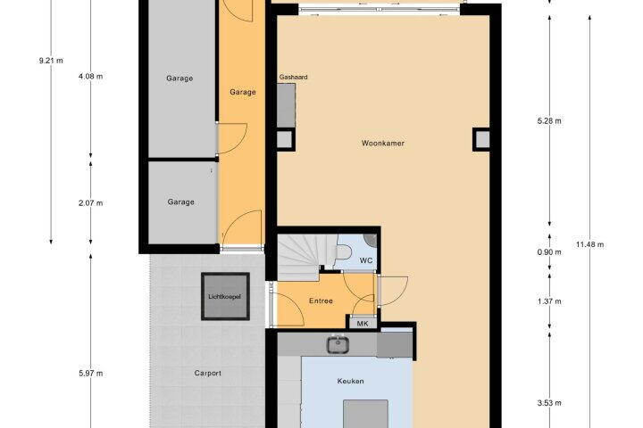 Plan – Gaffelhof 69, Heerlen