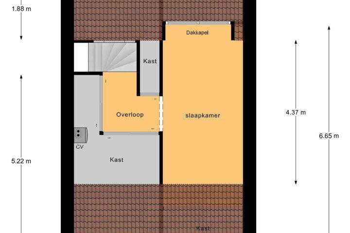 Plan – Gaffelhof 69, Heerlen