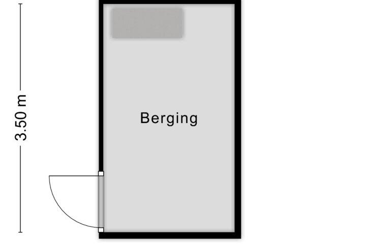 Plattegrond – Gagelberg 35, Roosendaal