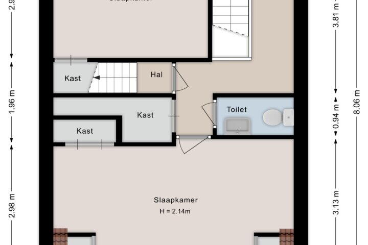 Plattegrond – Gagelsweg 50, Steenwijk