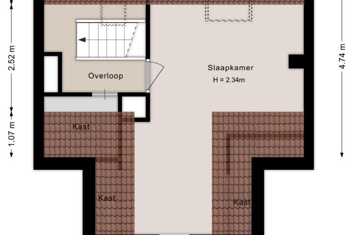 Plattegrond – Gagelsweg 50, Steenwijk