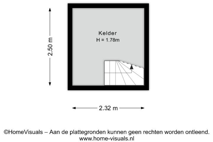 Plattegrond – Gagelsweg 50, Steenwijk