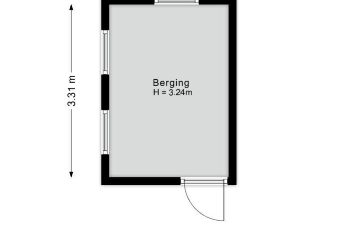Plattegrond – Gagelsweg 50, Steenwijk