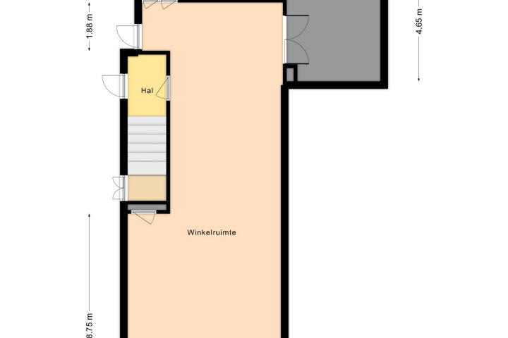 Plattegrond – Galamagracht 5, IJlst