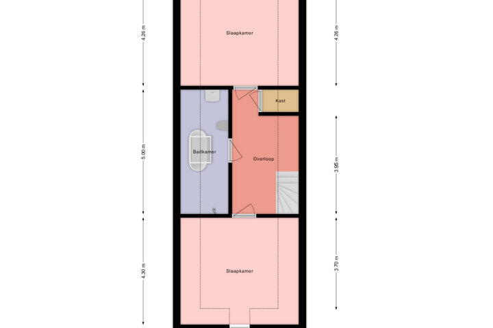 Plattegrond – Galamagracht 5, IJlst