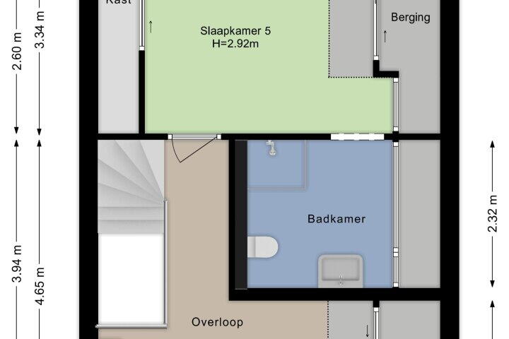 Plattegrond – Galjoen 01 28, Lelystad