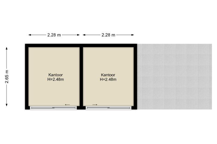 Plattegrond – Galjoen 01 28, Lelystad