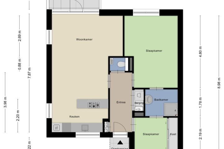 Plattegrond – Galjoen 03 1, Lelystad