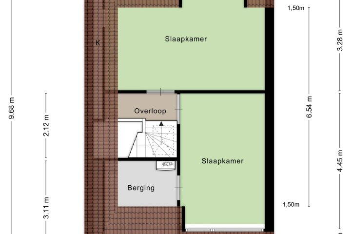 Plattegrond – Galjoen 06 61, Lelystad