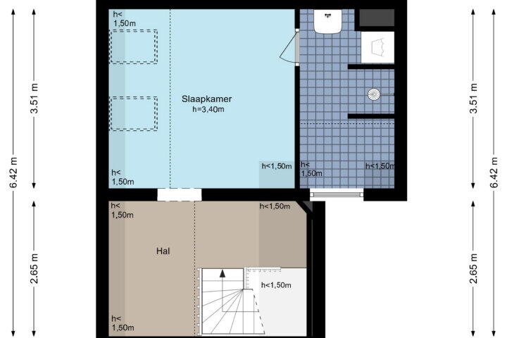 Plattegrond – Ganzenweg 18, Amsterdam