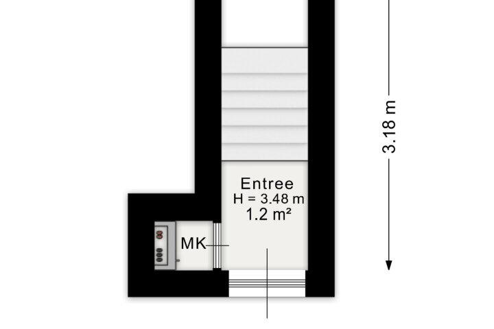 Plattegrond – Ganzenweg 37, Amsterdam