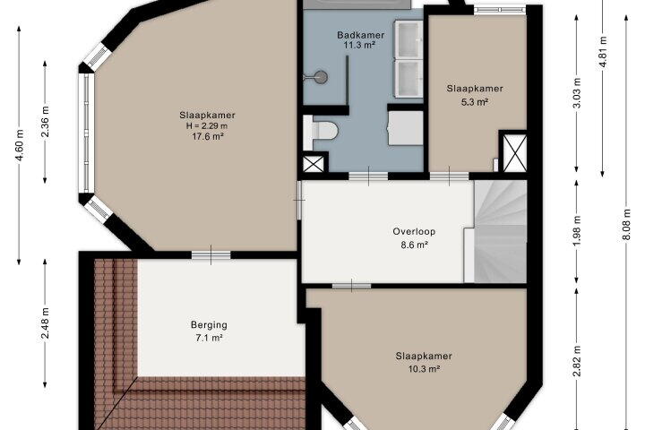 Plattegrond – Ganzenweg 37, Amsterdam