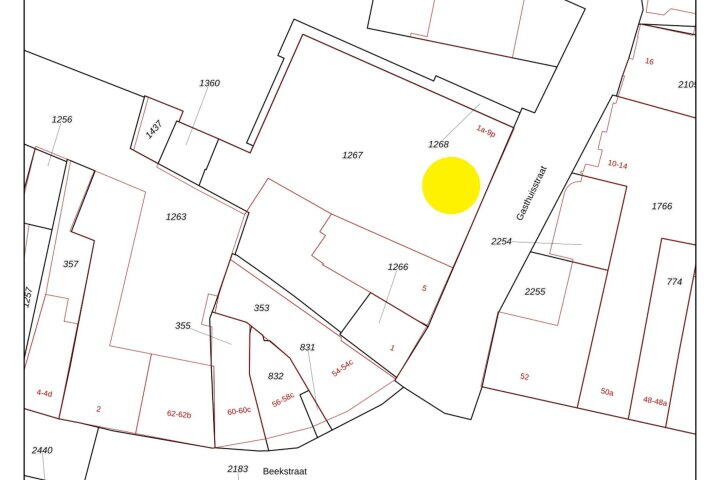 Plattegrond – Gasthuisstraat 9 H, Meerssen