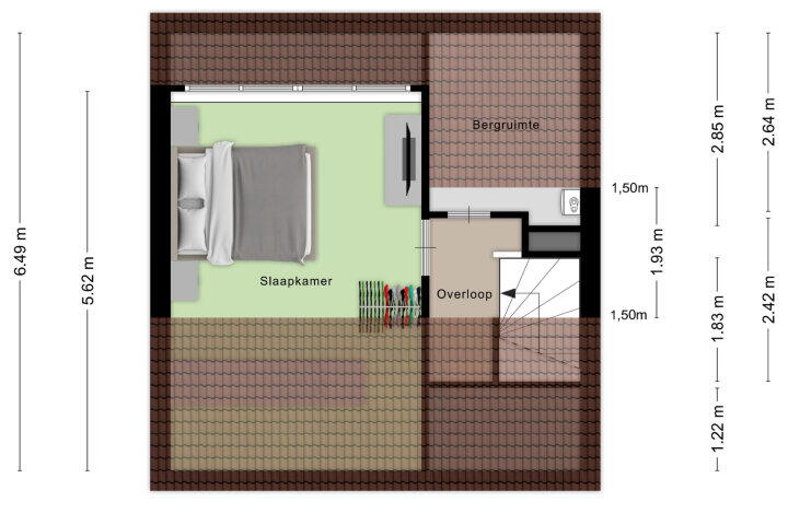 Plattegrond – Geerhoek 20, Wouw