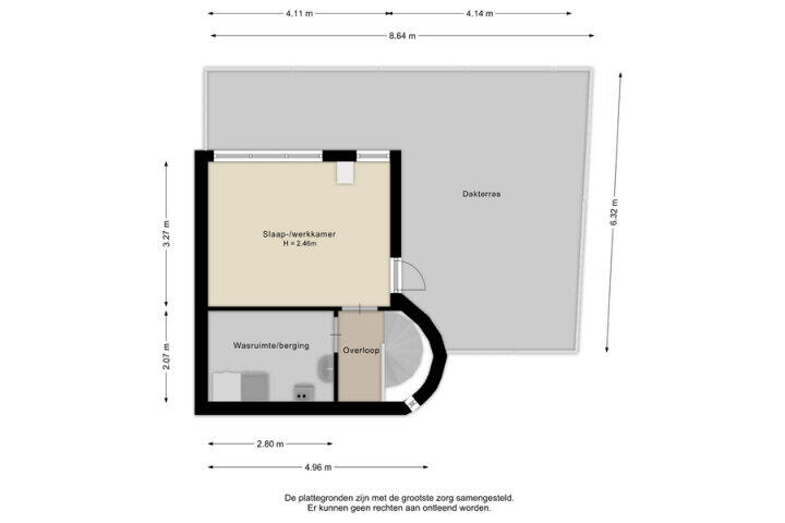 Plattegrond – Geernoutstraat 9, Amersfoort