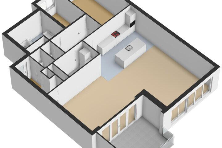 Plattegrond – Geerstraat 12 C, Heerlen