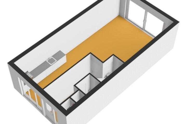 Plattegrond – Geerten Gossaertpad 13, Almere