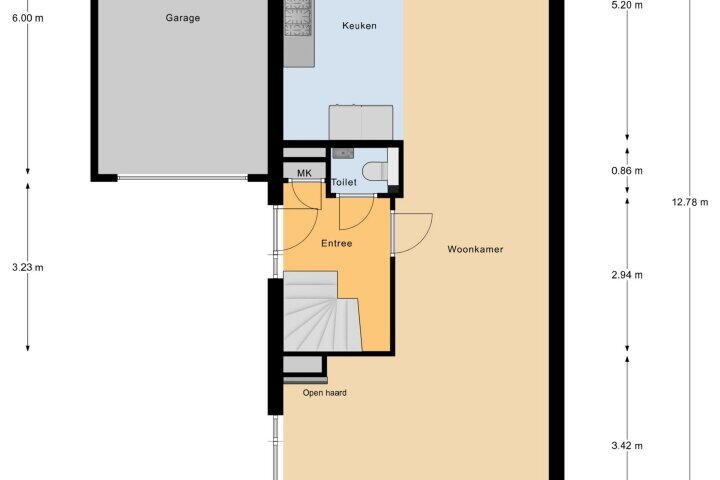 Plattegrond – Geertsemahof 10, Heerlen