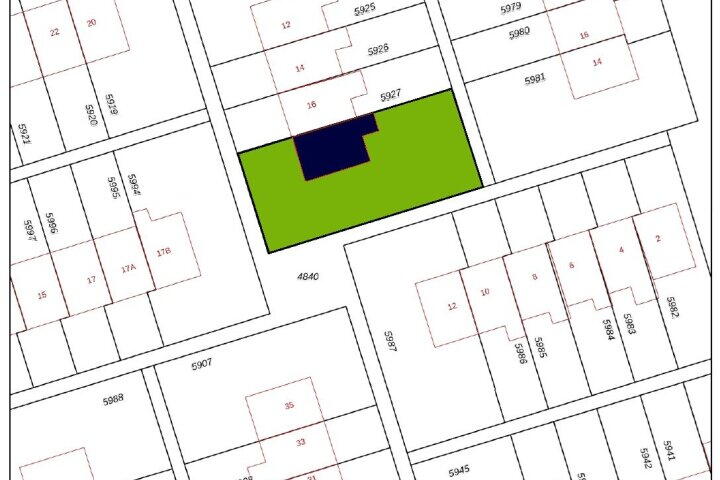 Plattegrond – Geluklaan 18, Roden