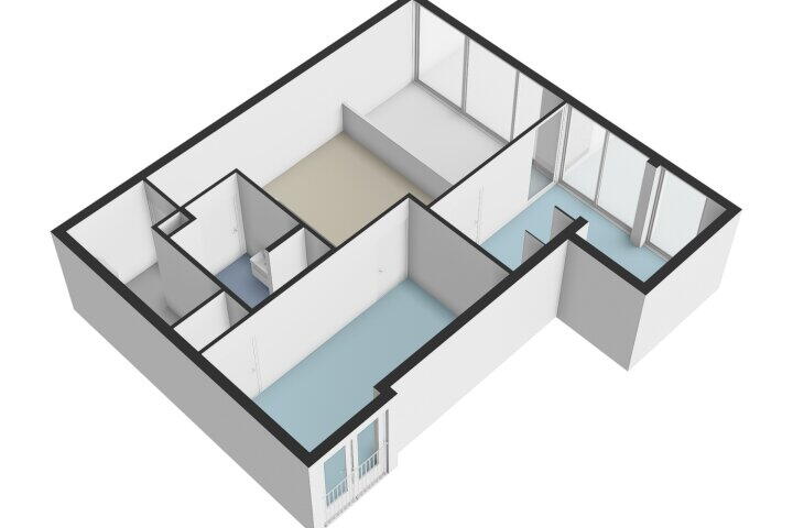 Plattegrond – George Gershwinlaan 119, Amsterdam