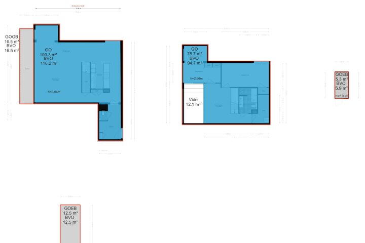 Plattegrond – George Gershwinlaan 119, Amsterdam