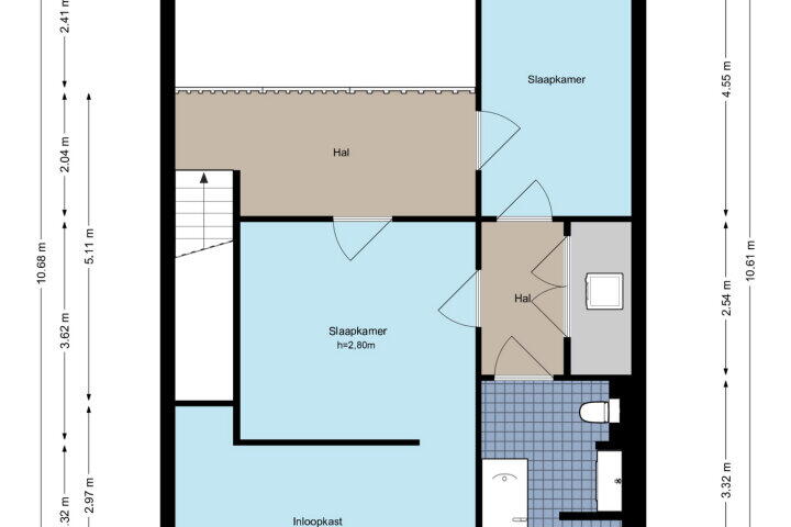 Plattegrond – George Gershwinlaan 121, Amsterdam